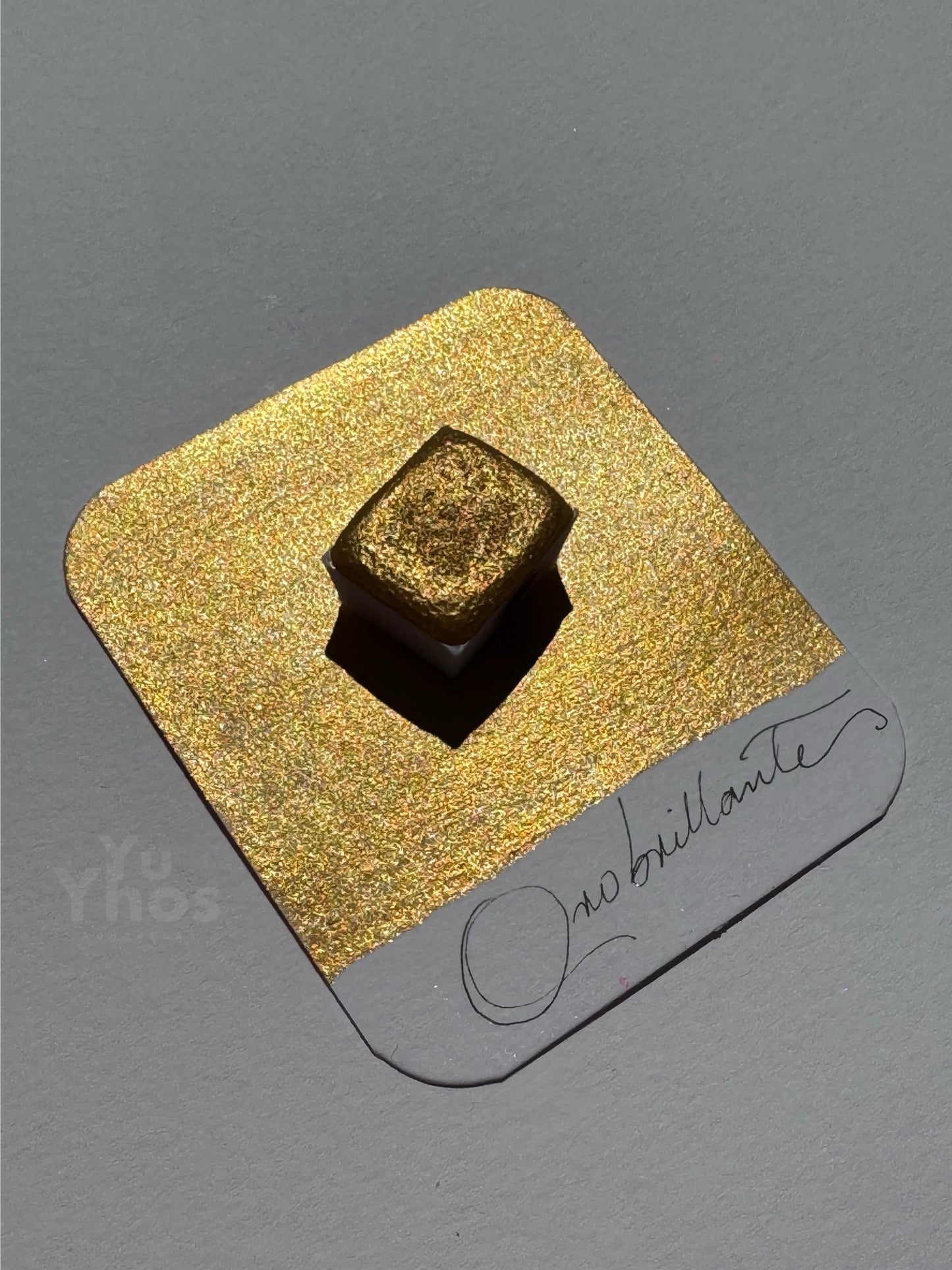 Oro Brillante – Acuarela Profesional Metalizada Brillante