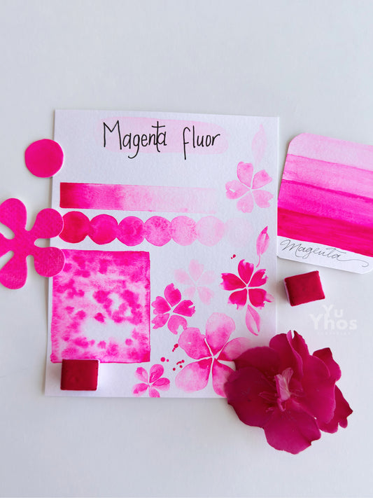 Magenta Flúor – Acuarela Profesional
