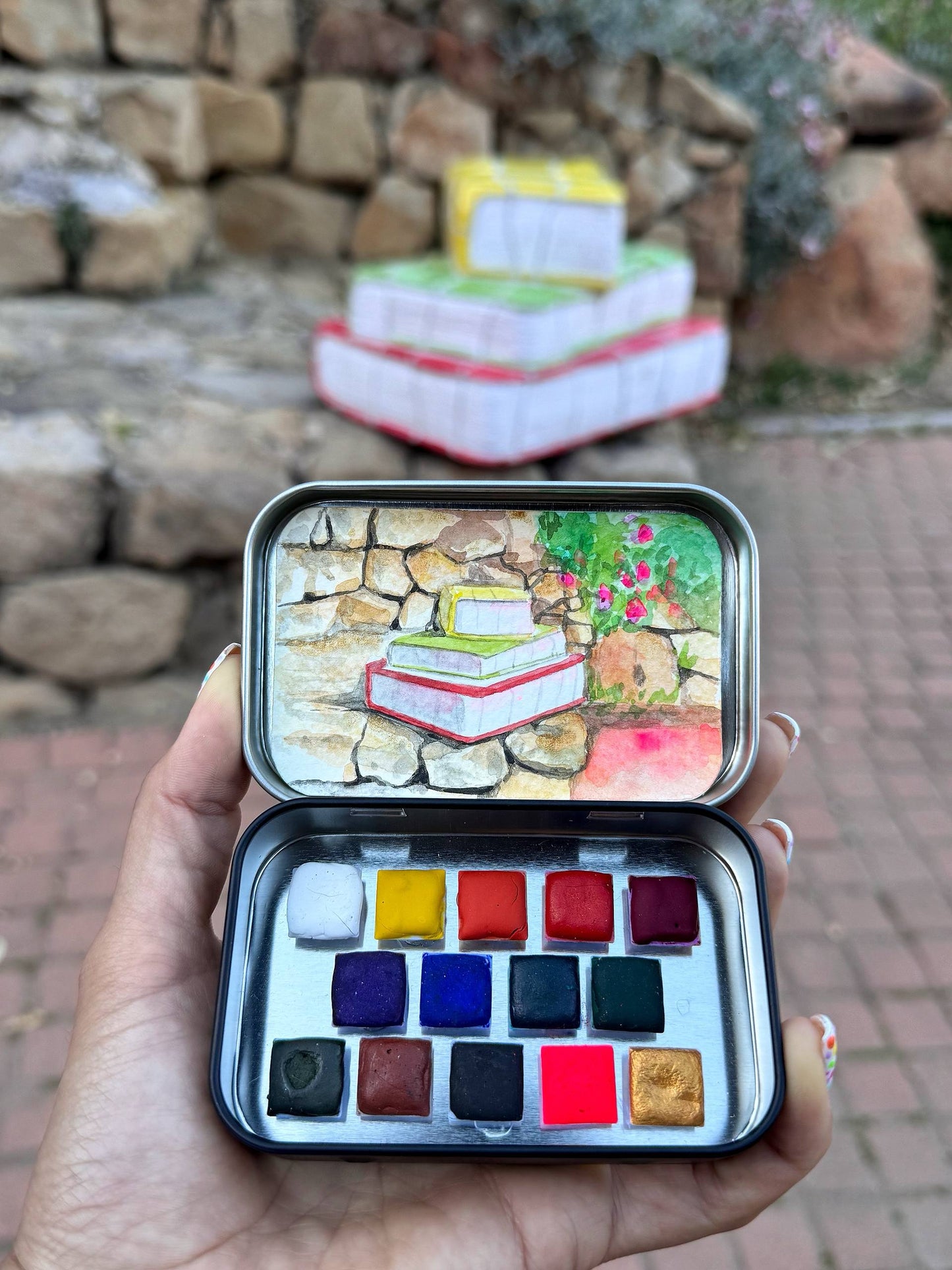 Set CLÁSICO mini – Acuarela Profesional MONOPIGMENTO (14 colores)