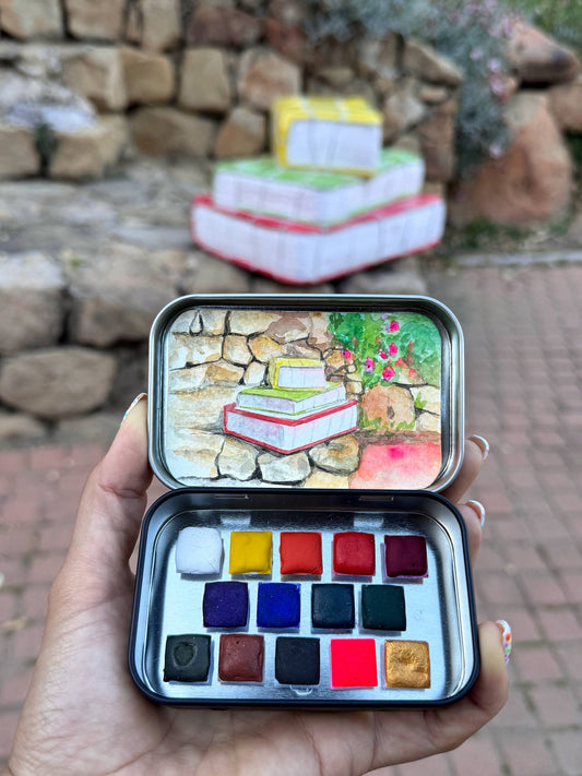 Set CLÁSICO mini – Acuarela Profesional MONOPIGMENTO (14 colores)