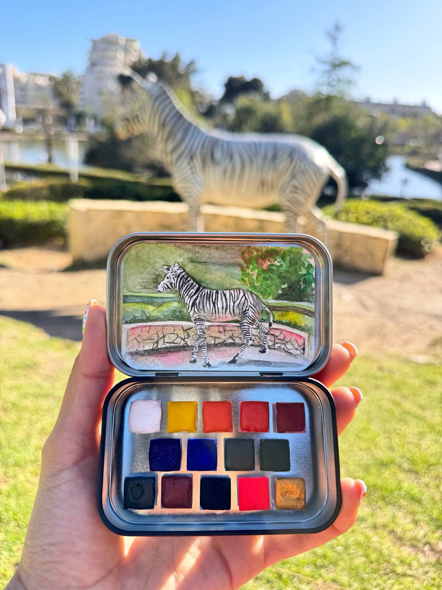 Set CLÁSICO mini – Acuarela Profesional MONOPIGMENTO (14 colores)